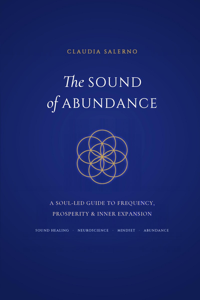 The Sound of Abundance blue book cover